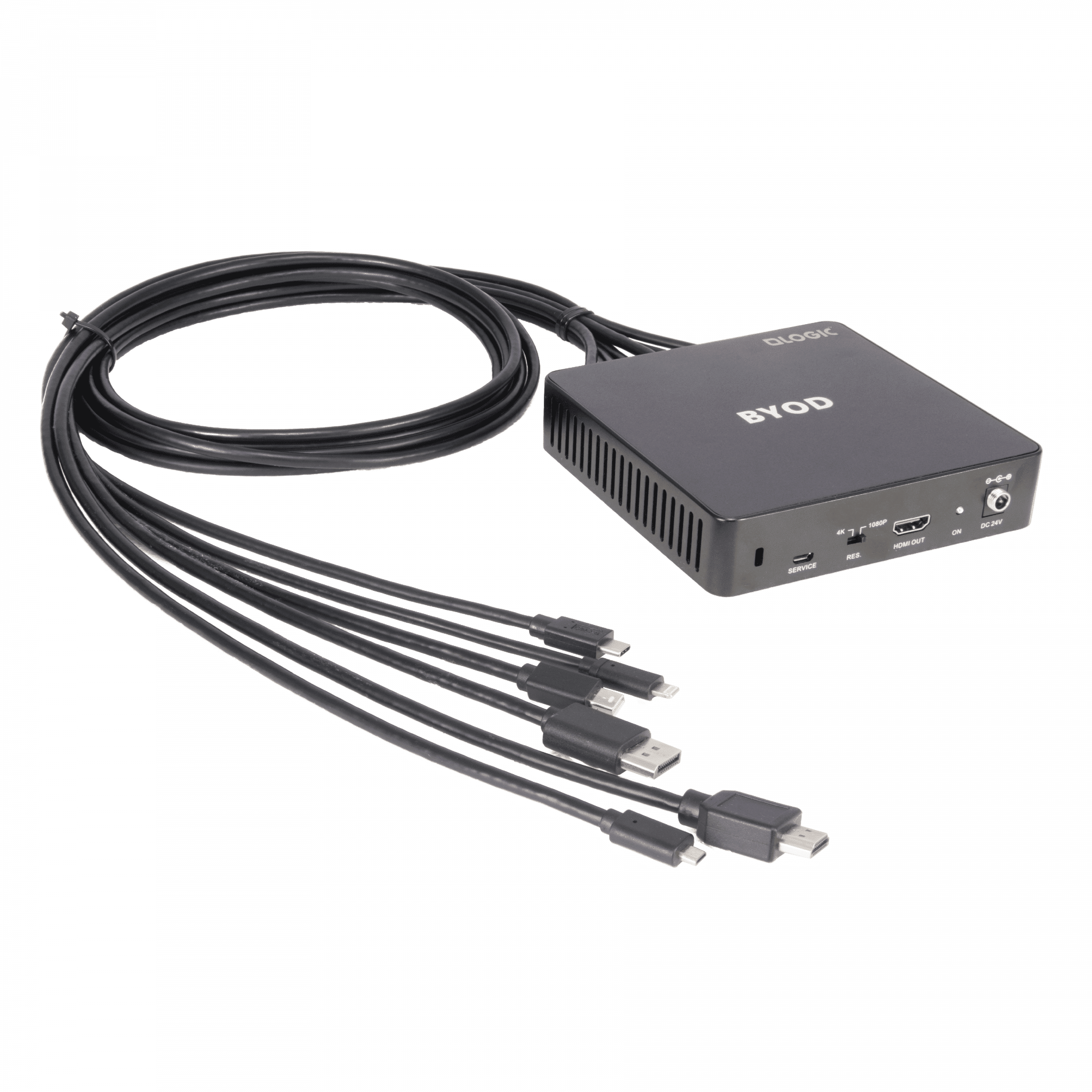 6x1 PRESENTATION SWITCHER <br> LG-6x1BYOD-P </br>