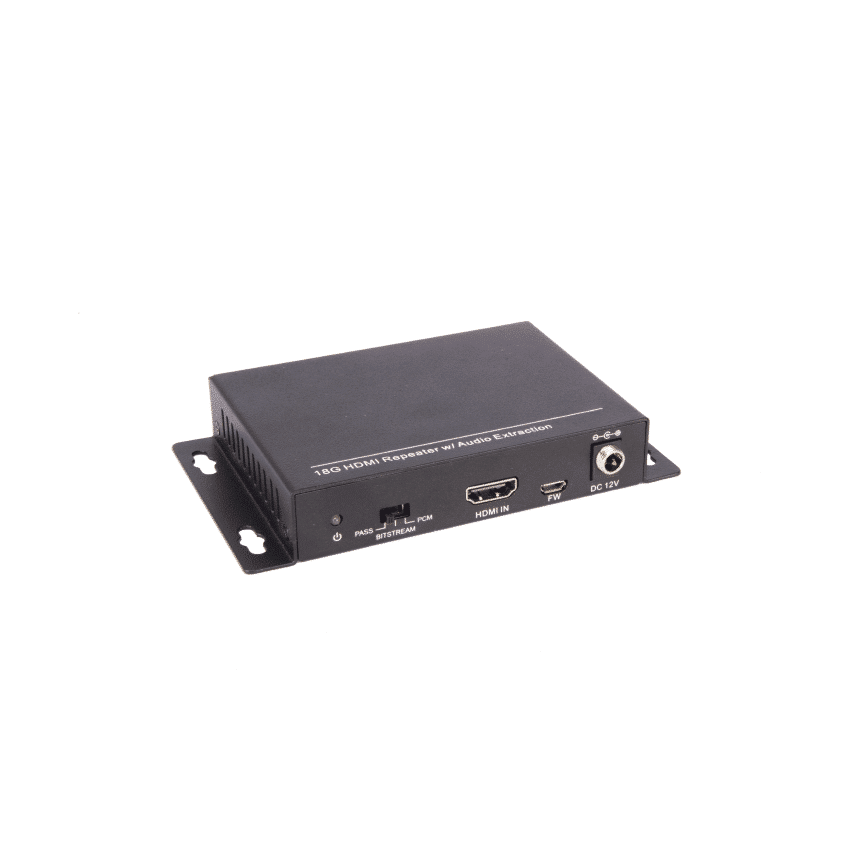 18G HDMI REPEATER WITH AUDIO EXTRACTION <br> LG-HAD-2.0 </br>